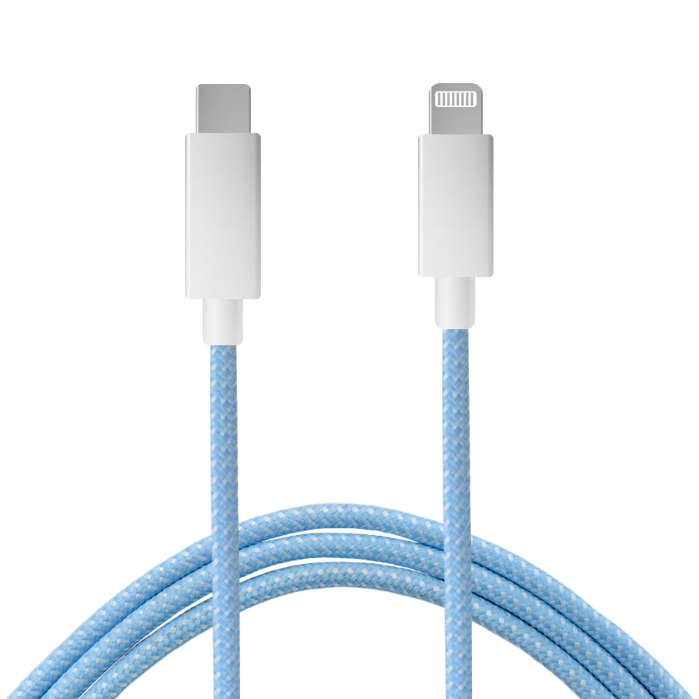 Geflochtenes Kabel (USB-C zu Lightning) - 1m