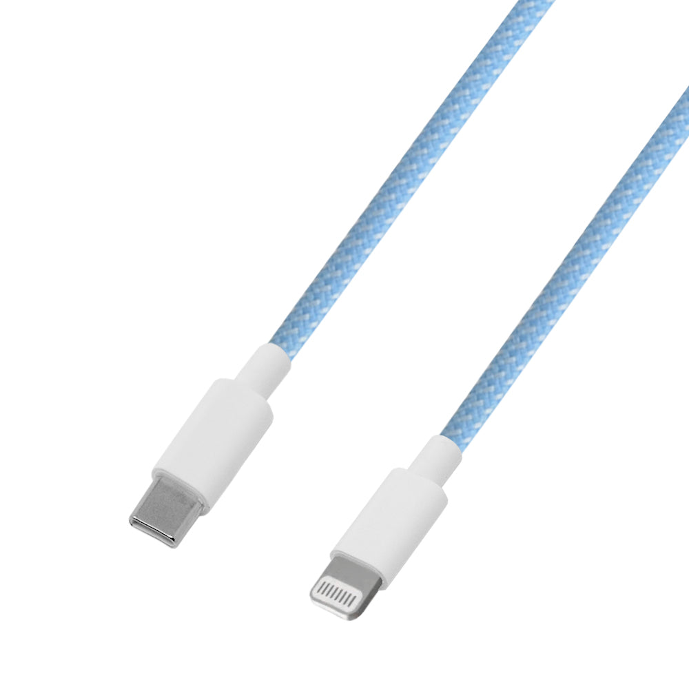 Geflochtenes Kabel (USB-C zu Lightning) - 1m