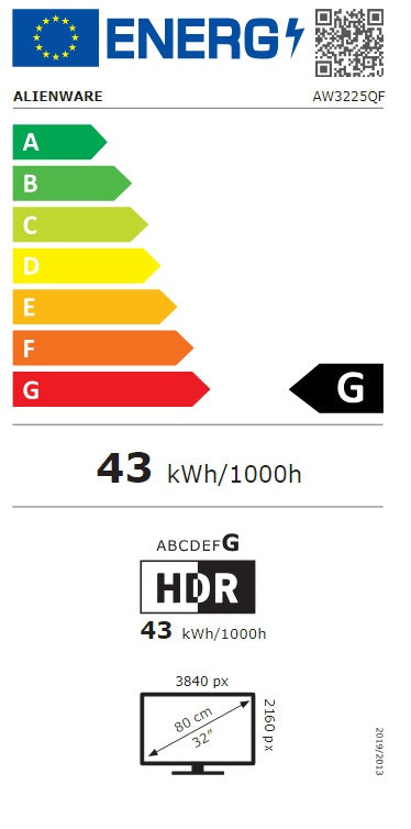 Dell Alienware AW3225QF | 31.6"