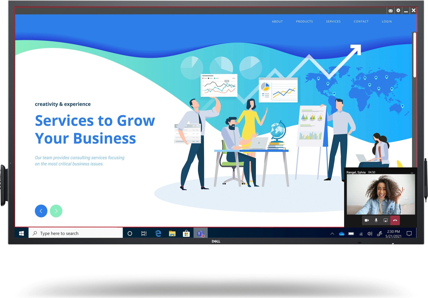 Dell C6522QT | 64.5"