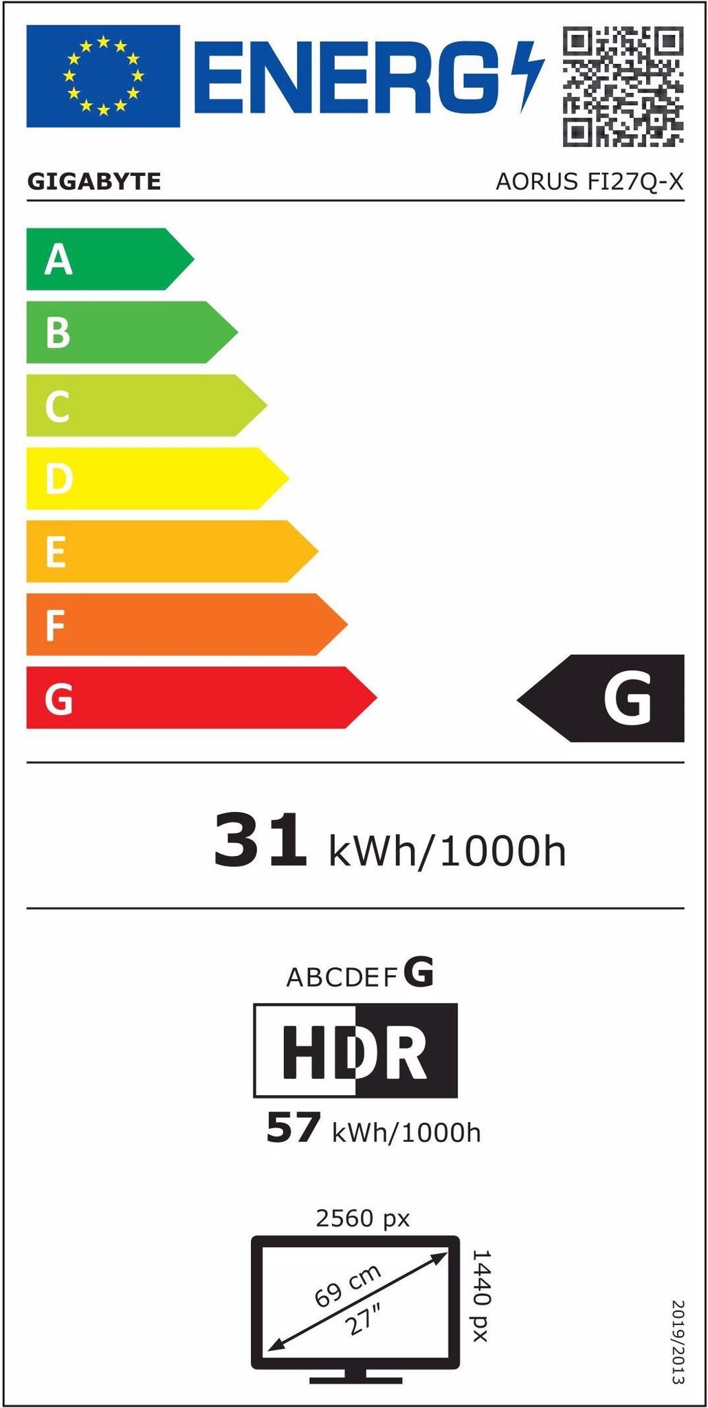 Gigabyte Aorus FI27Q-X | 27"