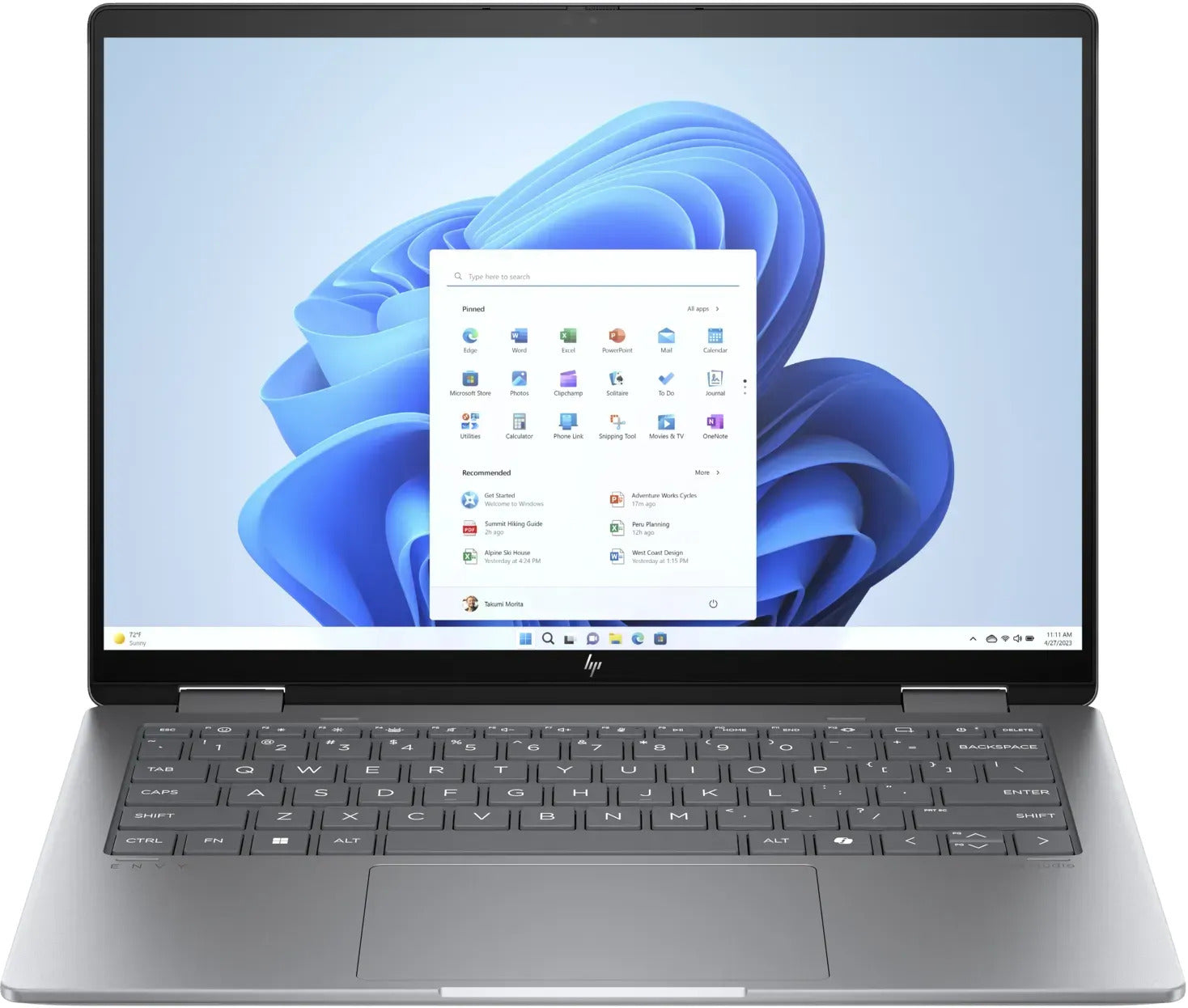 HP Envy x360 2-in-1 14-fc | Core Ultra 7 155U | 14"