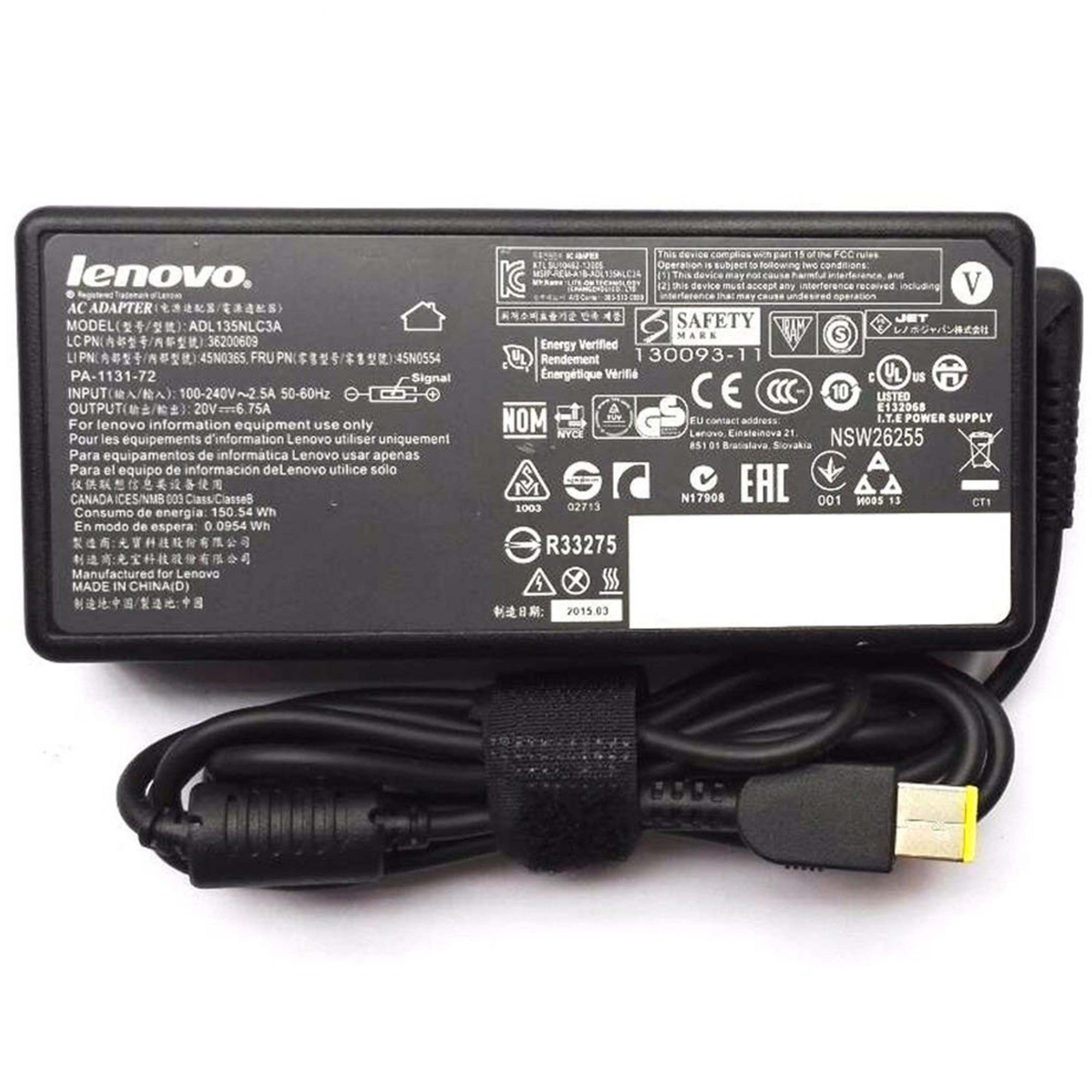 Lenovo ADL135NLC3A Netzteil