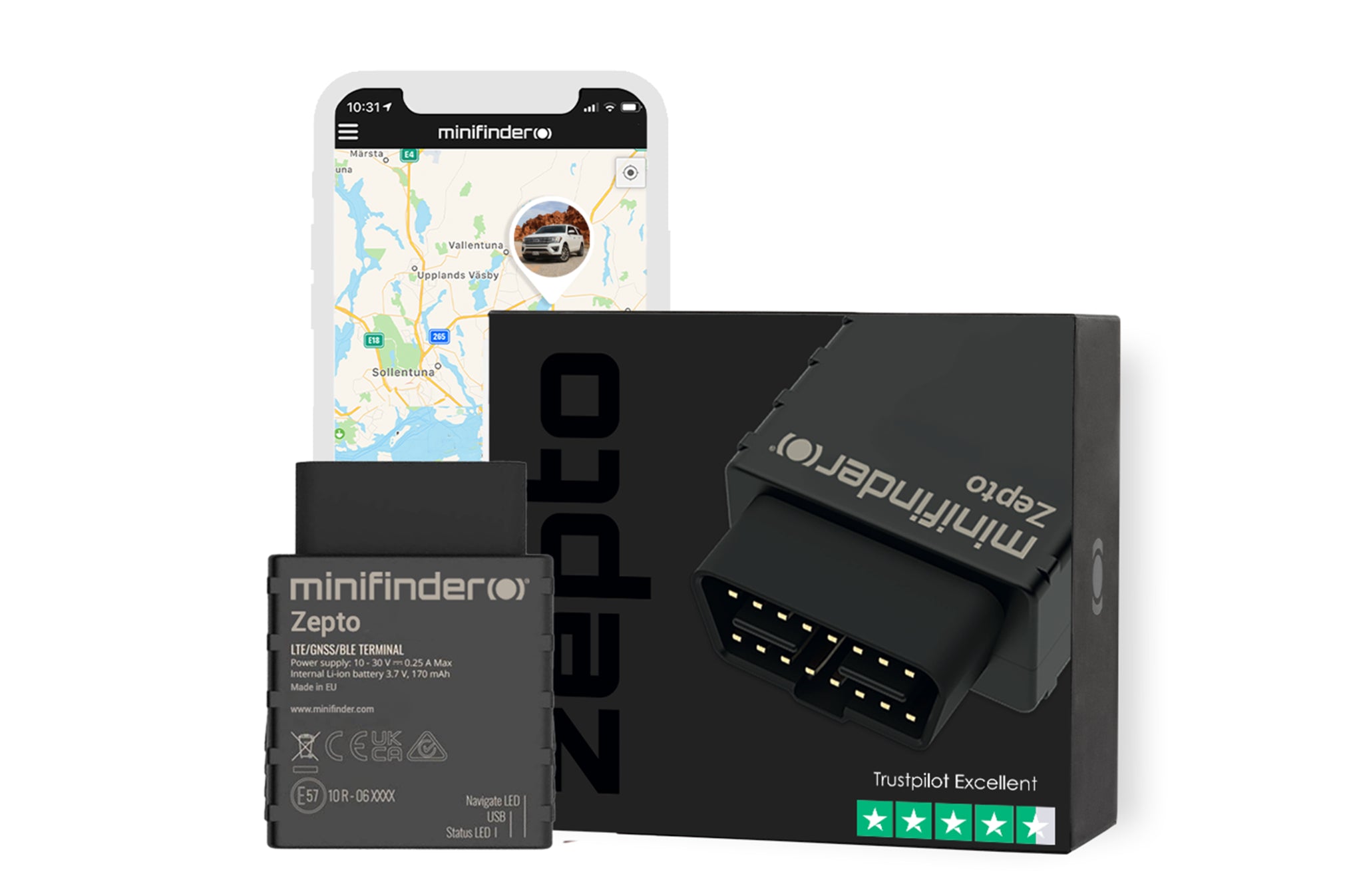 MiniFinder Zepto 4G