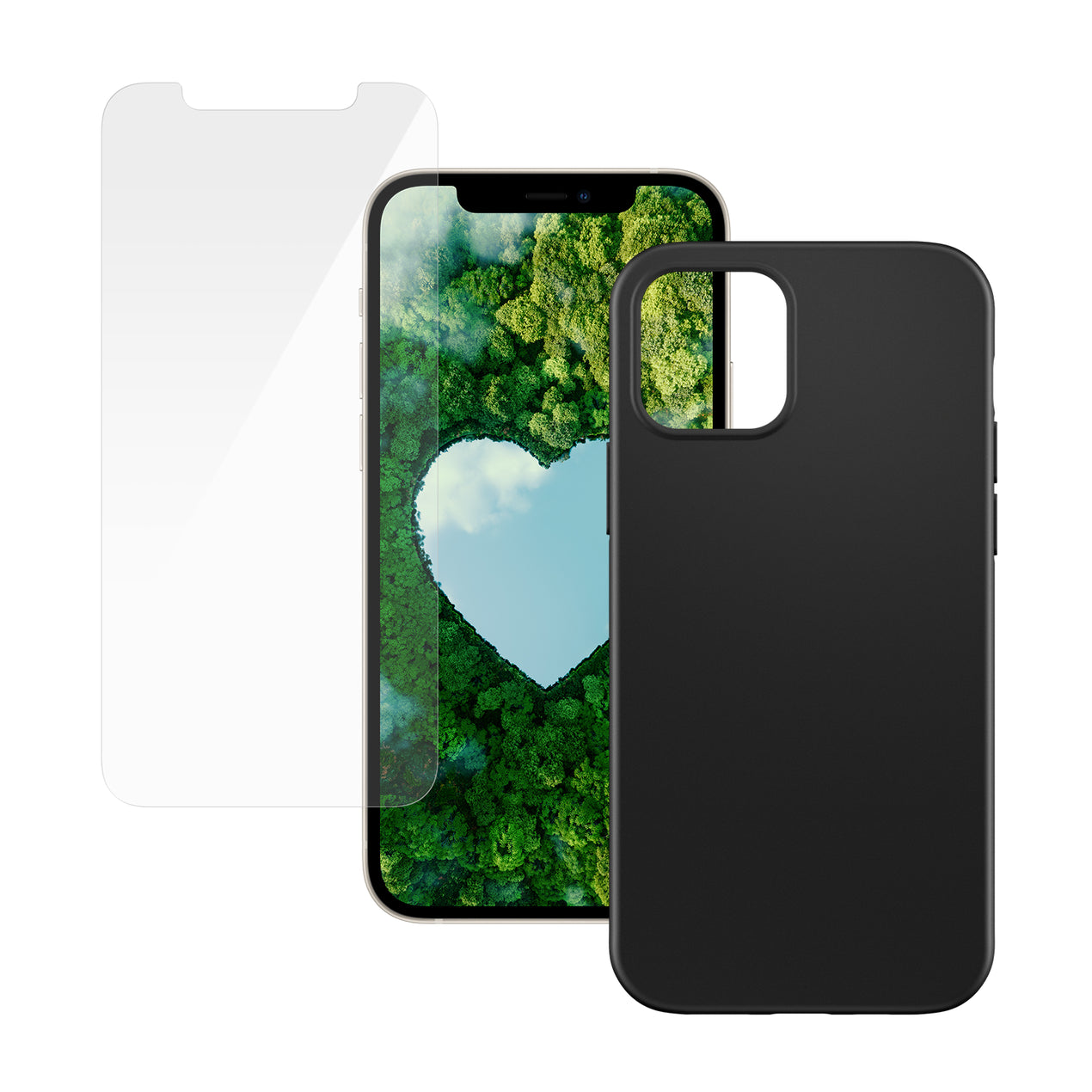 Hülle schwarz & Displayschutz | PanzerGlass™