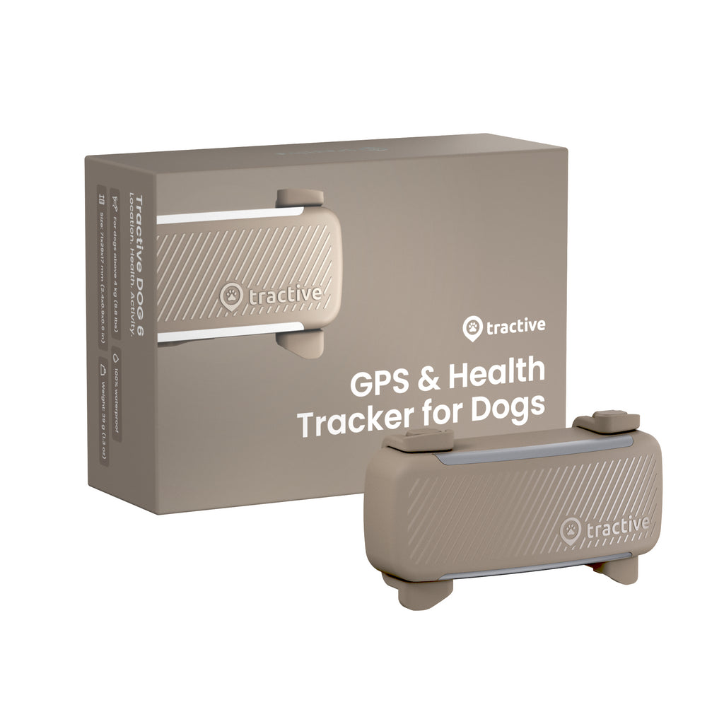 Tractive DOG 6 - GPS Tracker Hund mit Gesundheitsfunktionen | EXKL. ABO