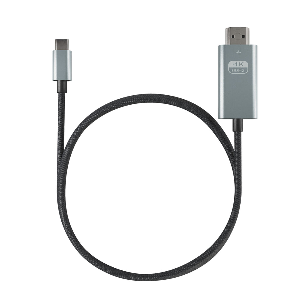 USB-C zu HDMI Geflochtenes Kabel (4K@60Hz) - 2m